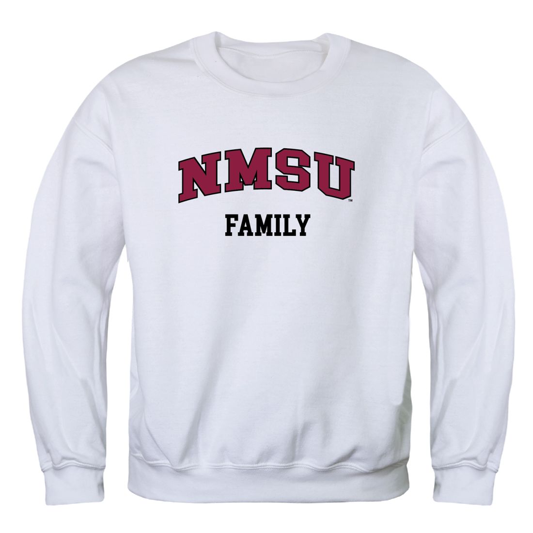 NMSU New Mexico State University Aggies Family Fleece Crewneck Pullover Sweatshirt