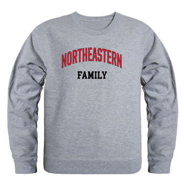 Northeastern University Huskies Family Fleece Crewneck Pullover Sweatshirt