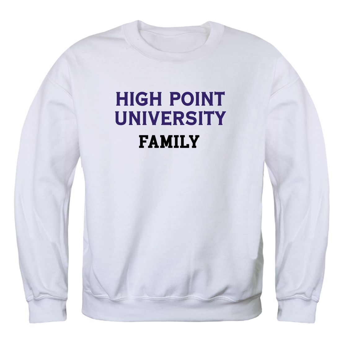 HPU High Point University Panthers Family Fleece Crewneck Pullover Sweatshirt