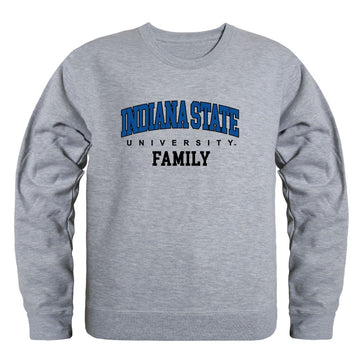 ISU Indiana State University Sycamores Family Fleece Crewneck Pullover Sweatshirt