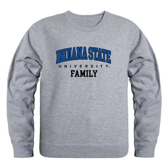 ISU Indiana State University Sycamores Family Fleece Crewneck Pullover Sweatshirt