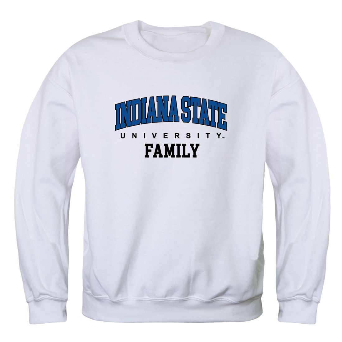 ISU Indiana State University Sycamores Family Fleece Crewneck Pullover Sweatshirt