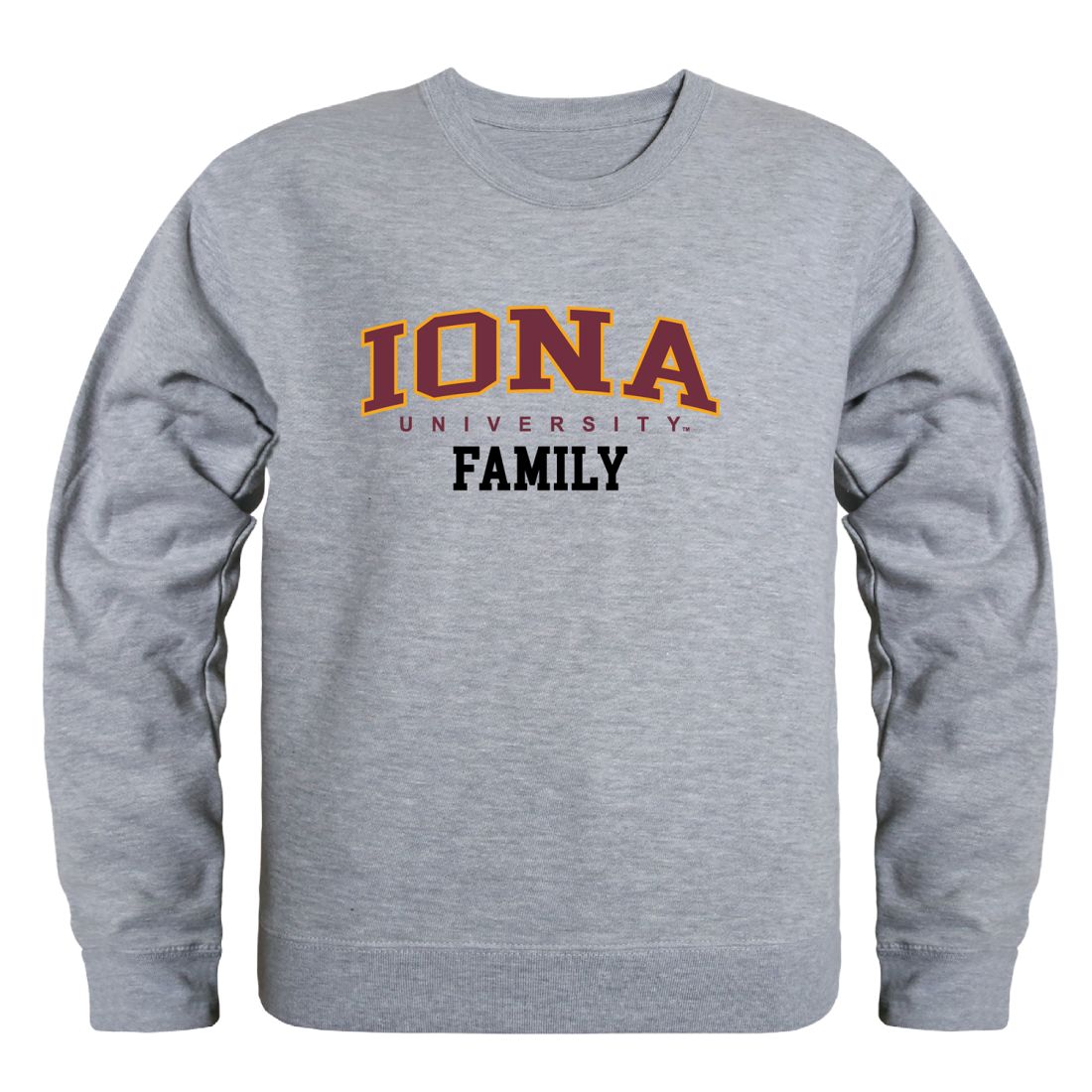 Iona College Gaels Family Fleece Crewneck Pullover Sweatshirt