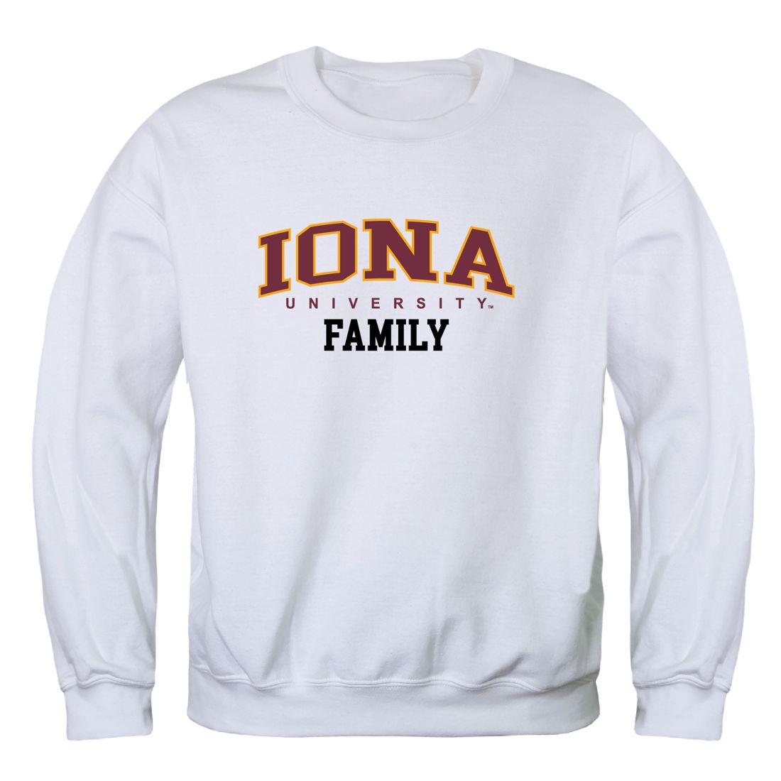 Iona College Gaels Family Fleece Crewneck Pullover Sweatshirt