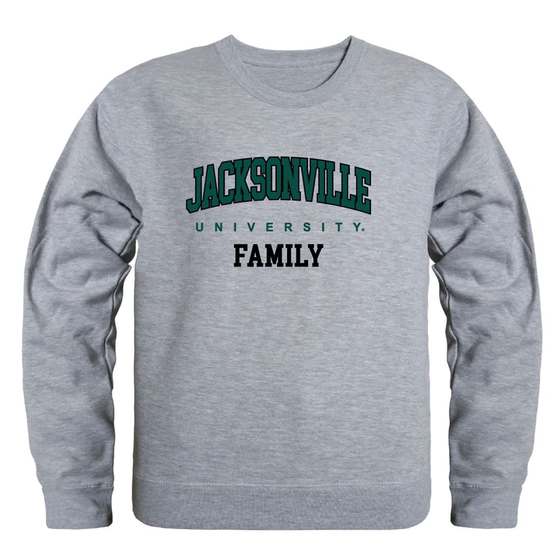 JU Jacksonville University Dolphin Family Fleece Crewneck Pullover Sweatshirt