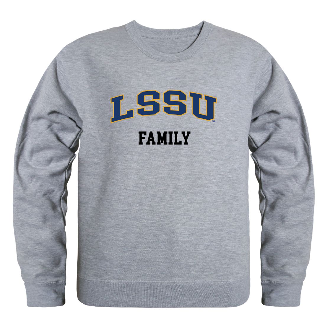 LSSU Lake Superior State University Lakers Family Fleece Crewneck Pullover Sweatshirt