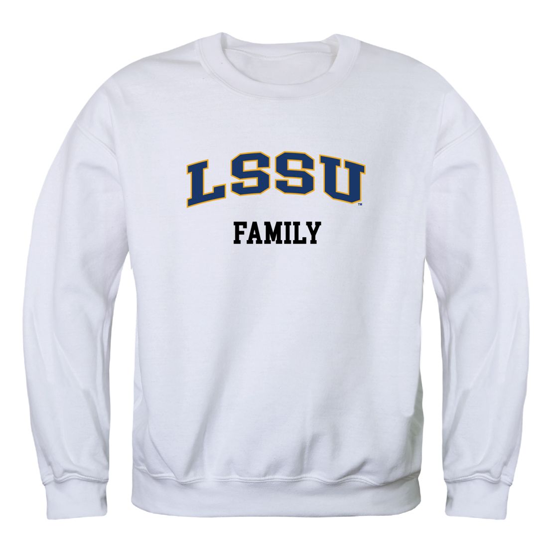 LSSU Lake Superior State University Lakers Family Fleece Crewneck Pullover Sweatshirt