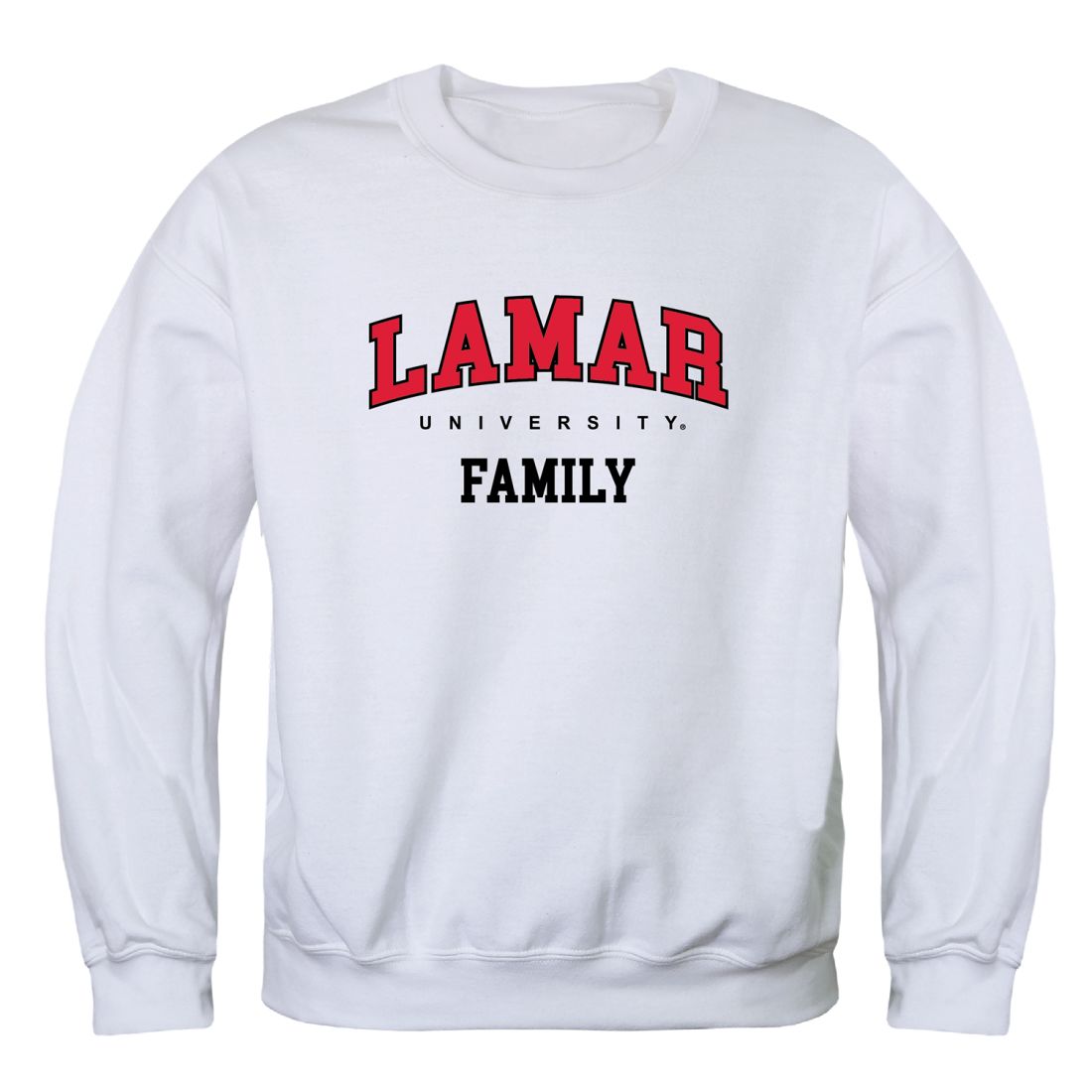 Lamar University Cardinals Family Fleece Crewneck Pullover Sweatshirt