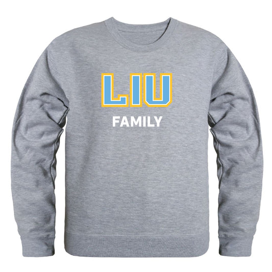 LIU Long Island University Post Pioneers Family Fleece Crewneck Pullover Sweatshirt