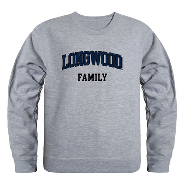 Longwood University Lancers Family Fleece Crewneck Pullover Sweatshirt