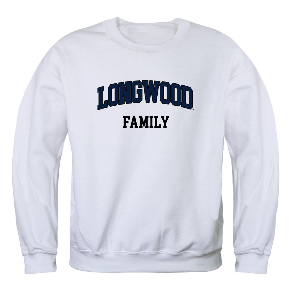 Longwood University Lancers Family Fleece Crewneck Pullover Sweatshirt