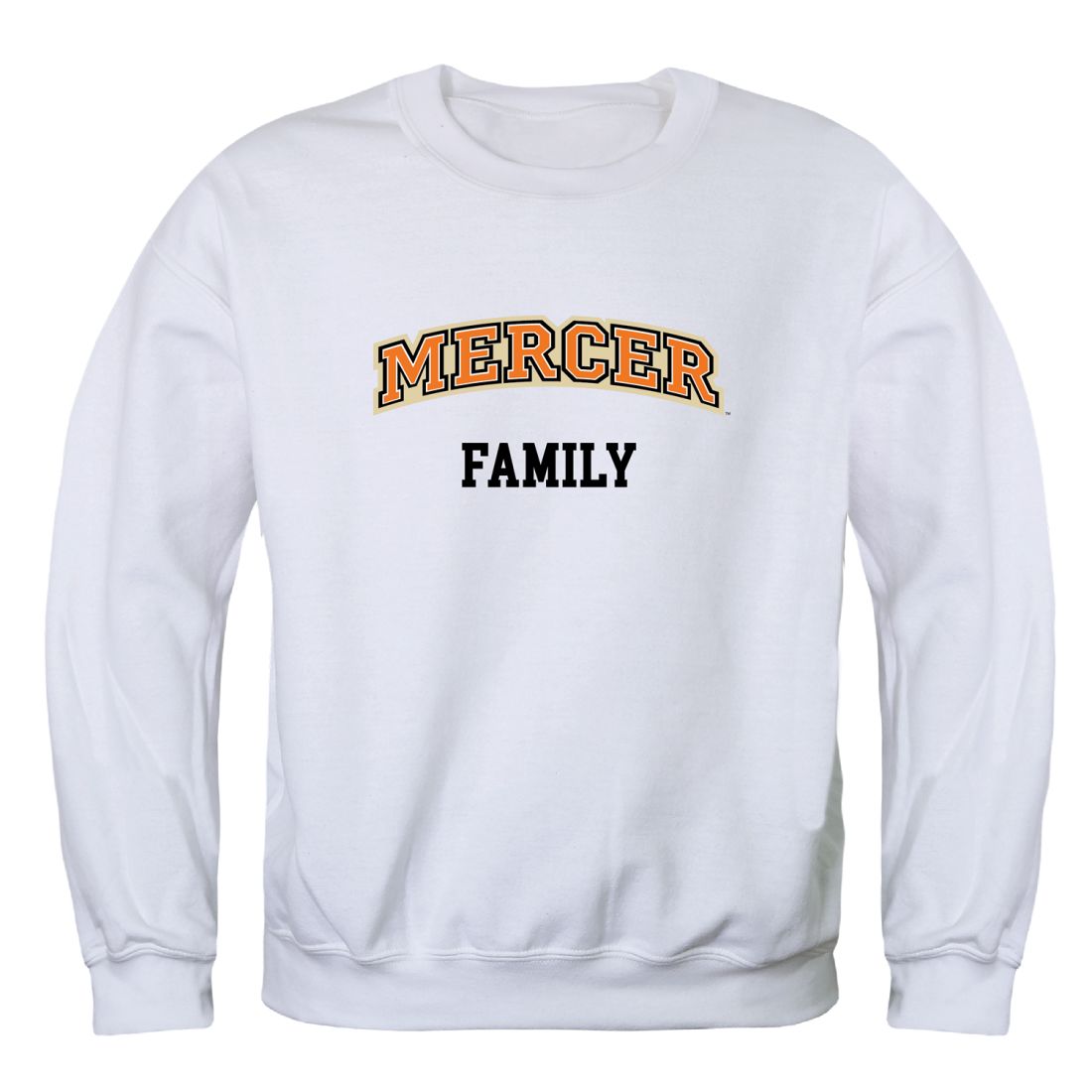 Mercer University Bears Family Fleece Crewneck Pullover Sweatshirt