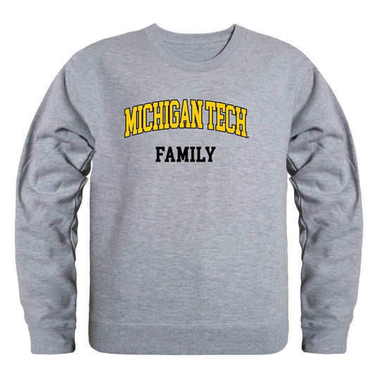 Michigan Technological University Huskies Family Fleece Crewneck Pullover Sweatshirt