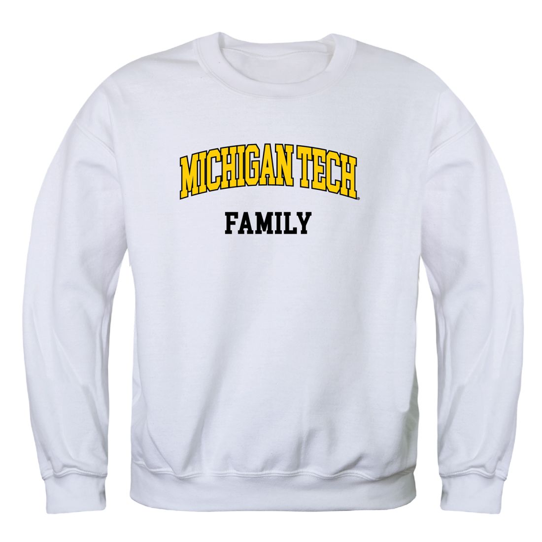 Michigan Technological University Huskies Family Fleece Crewneck Pullover Sweatshirt