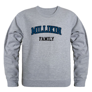 Millikin University Big Blue Family Fleece Crewneck Pullover Sweatshirt