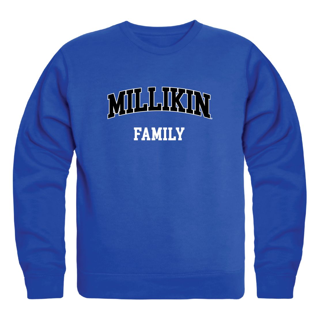 Millikin University Big Blue Family Fleece Crewneck Pullover Sweatshirt