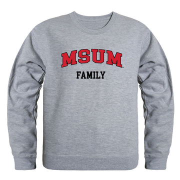 MSUM Minnesota State University Moorhead Dragons Family Fleece Crewneck Pullover Sweatshirt