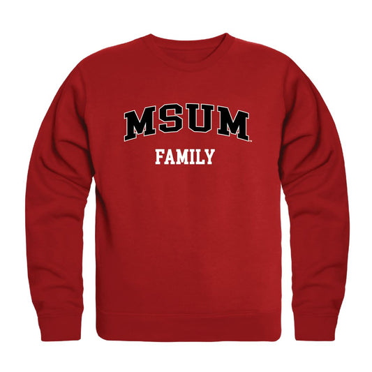 MSUM Minnesota State University Moorhead Dragons Family Fleece Crewneck Pullover Sweatshirt