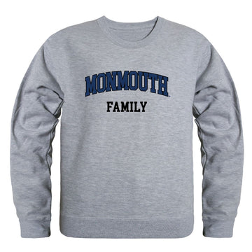 Monmouth University Hawks Family Fleece Crewneck Pullover Sweatshirt