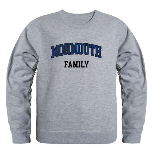 Monmouth University Hawks Family Fleece Crewneck Pullover Sweatshirt