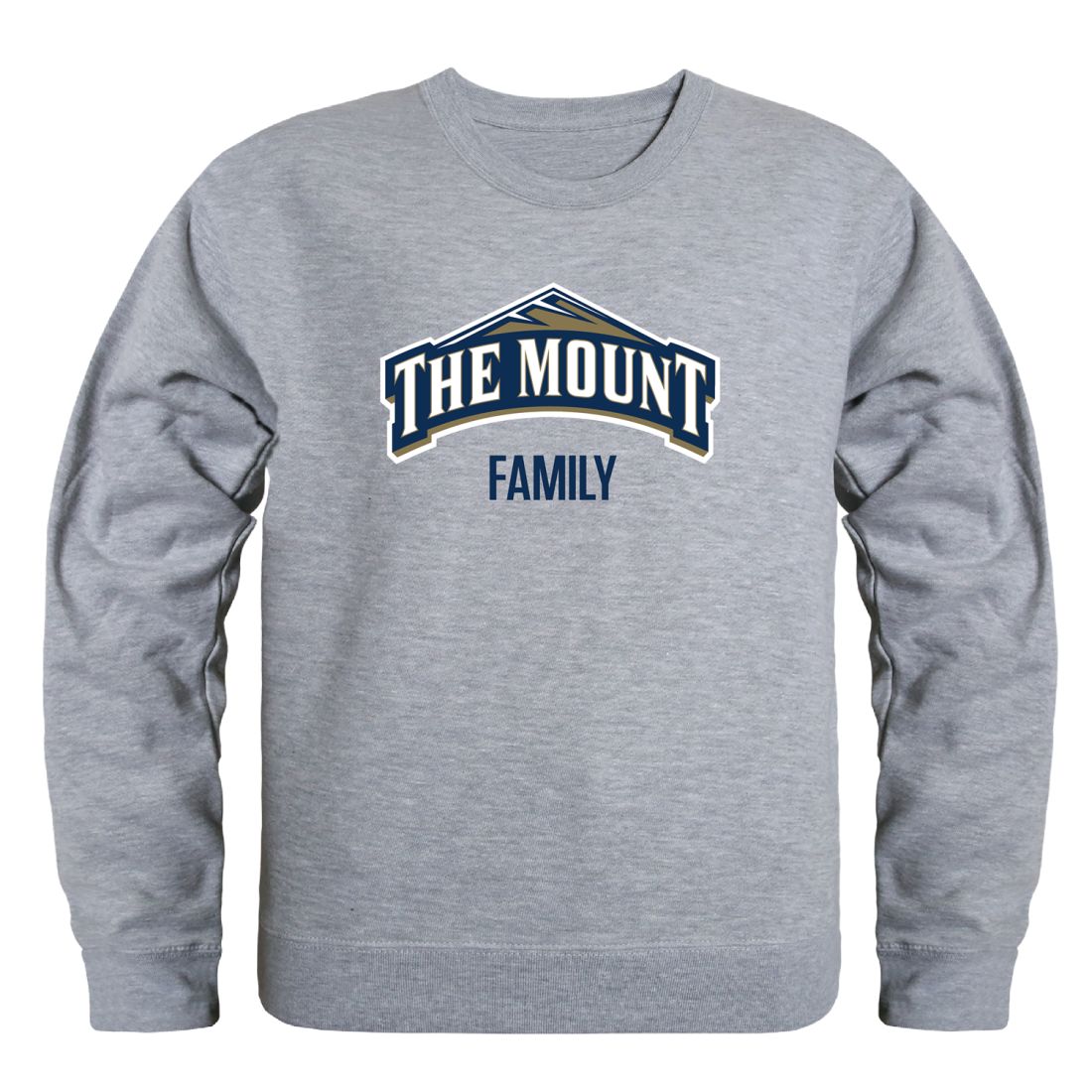 Mount St Mary's University Mountaineers Mountaineers Mountaineers Family Fleece Crewneck Pullover Sweatshirt