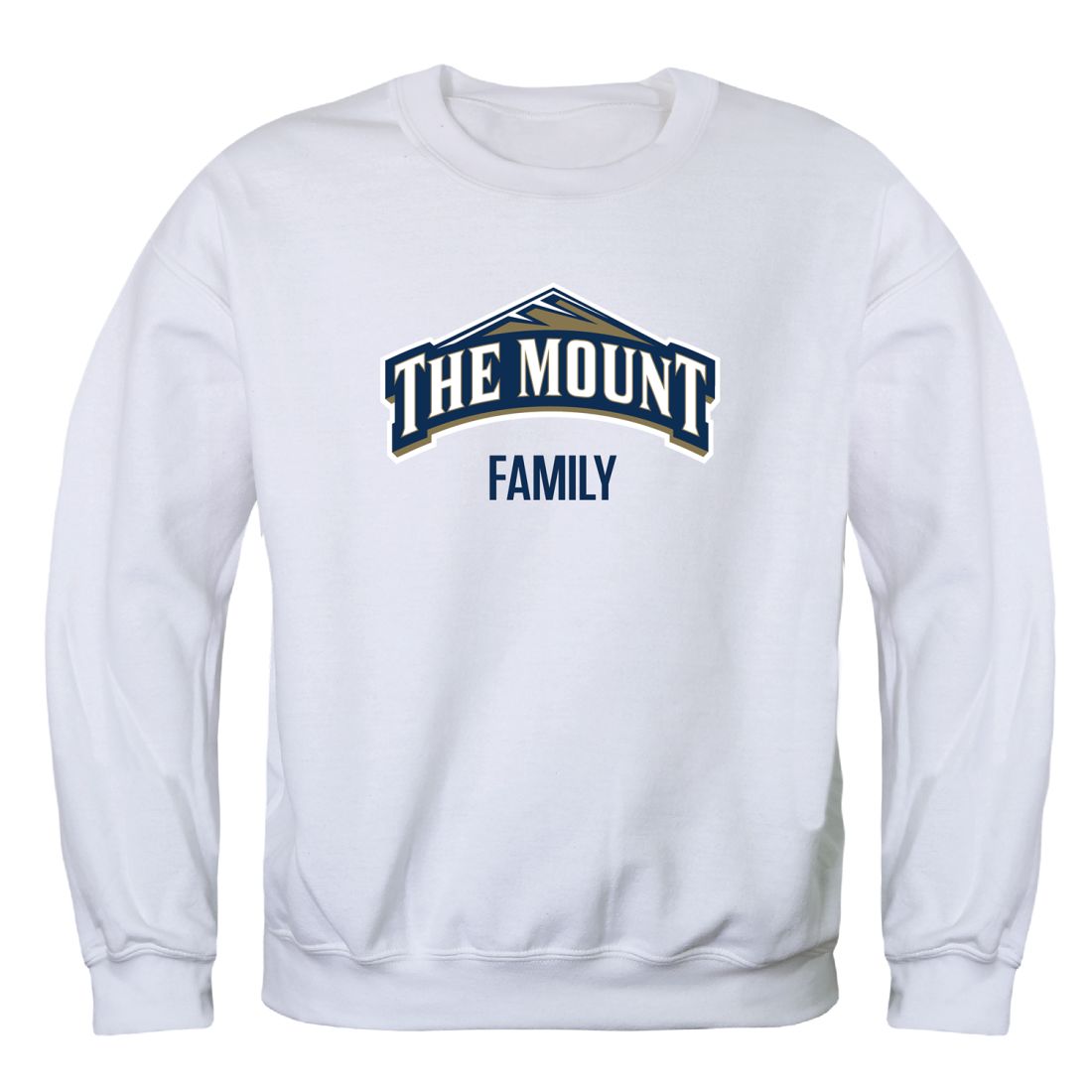 Mount St Mary's University Mountaineers Mountaineers Mountaineers Family Fleece Crewneck Pullover Sweatshirt