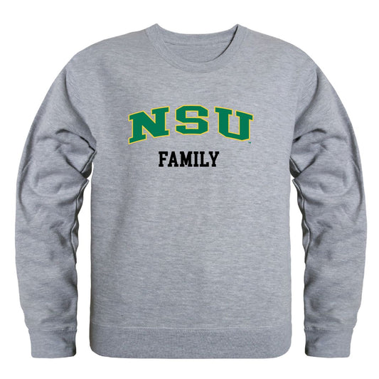 NSU Norfolk State University Spartans Family Fleece Crewneck Pullover Sweatshirt