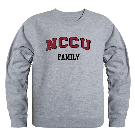 NCCU North Carolina Central University Eagles Family Fleece Crewneck Pullover Sweatshirt