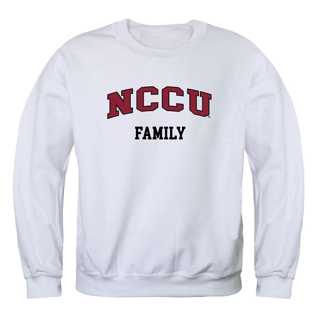 NCCU North Carolina Central University Eagles Family Fleece Crewneck Pullover Sweatshirt
