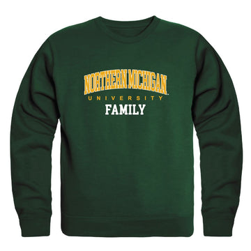 NMU Northern Michigan University Wildcats Family Fleece Crewneck Pullover Sweatshirt
