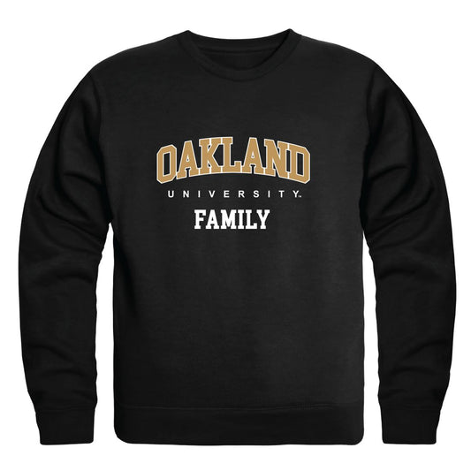 Oakland University Golden Grizzlies Family Fleece Crewneck Pullover Sweatshirt
