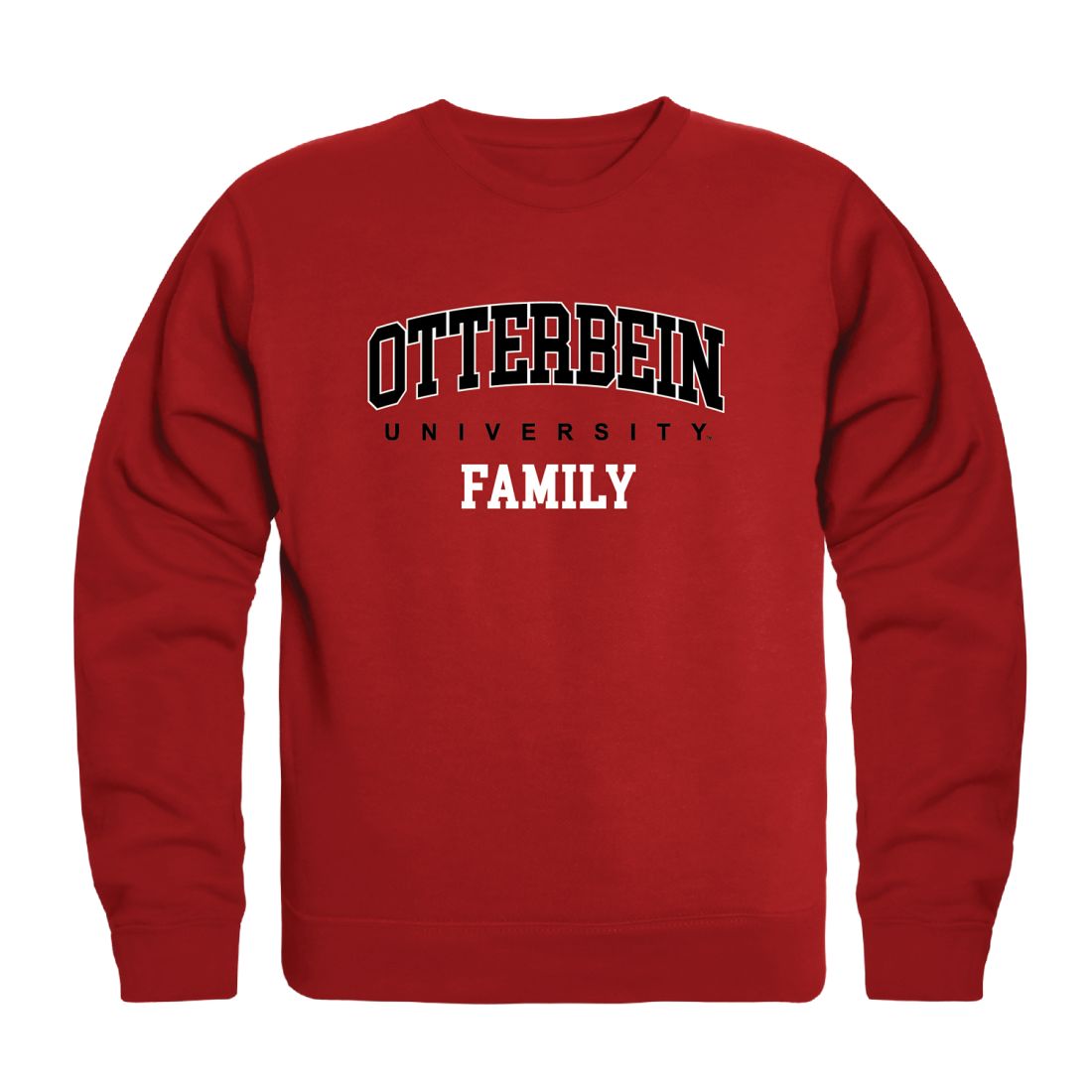 Otterbein University Cardinals Family Fleece Crewneck Pullover Sweatshirt
