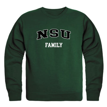 NSU Northeastern State University RiverHawks Family Fleece Crewneck Pullover Sweatshirt