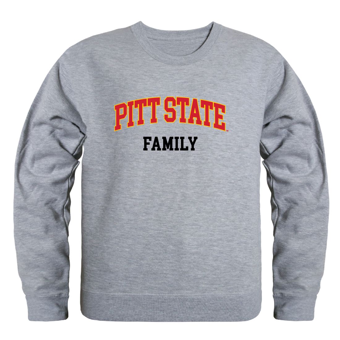 Pittsburg State University Gorillas Family Fleece Crewneck Pullover Sweatshirt