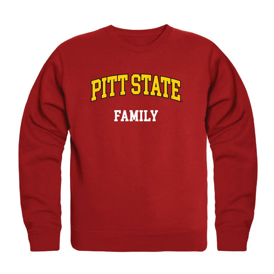 Pittsburg State University Gorillas Family Fleece Crewneck Pullover Sweatshirt