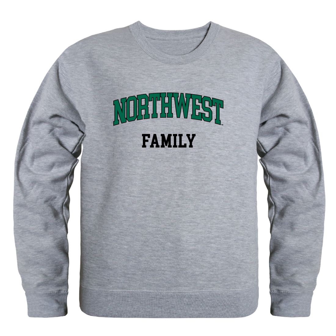 NW Northwest Missouri State University Bearcat Family Fleece Crewneck Pullover Sweatshirt