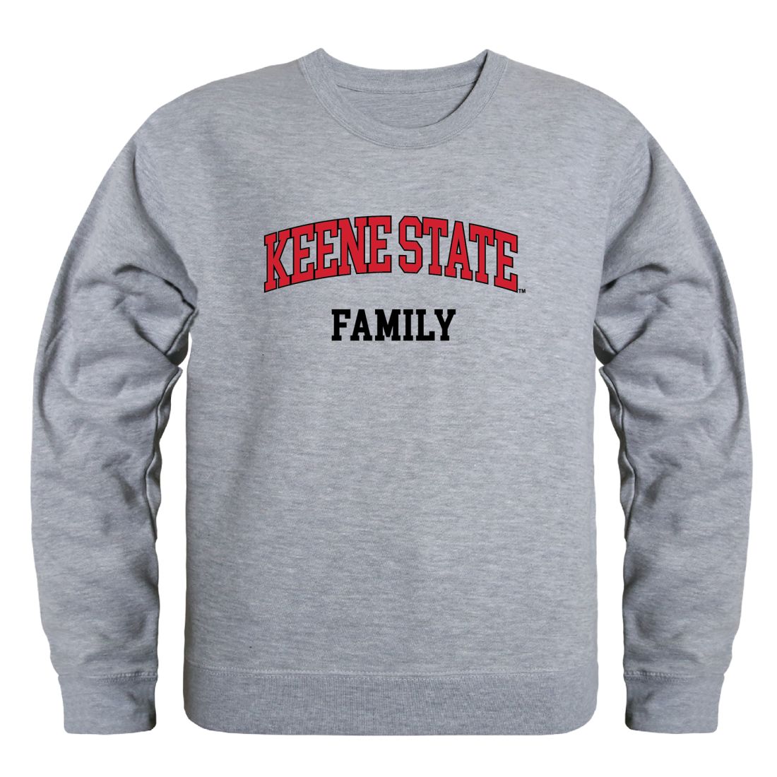 Keene State College Owls Family Fleece Crewneck Pullover Sweatshirt