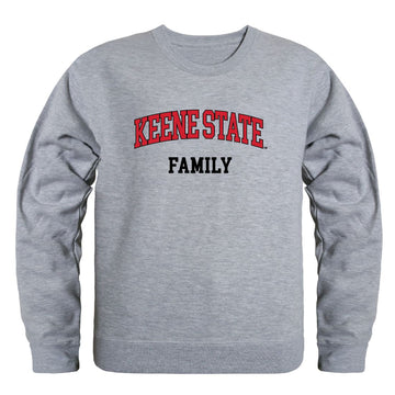Keene State College Owls Family Fleece Crewneck Pullover Sweatshirt