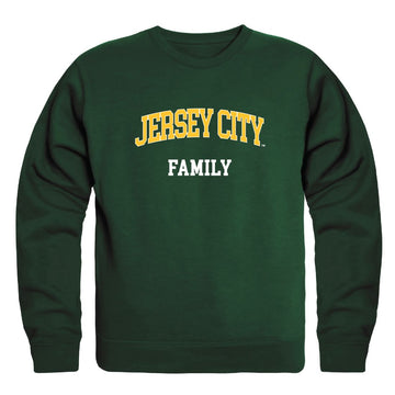 New Jersey City University Knights Family Fleece Crewneck Pullover Sweatshirt