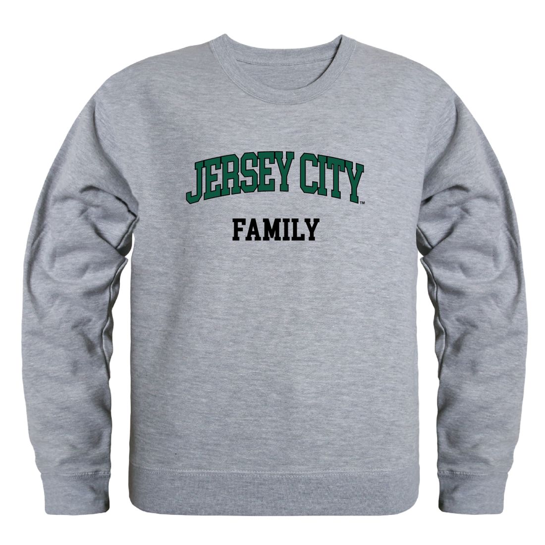New Jersey City University Knights Family Fleece Crewneck Pullover Sweatshirt