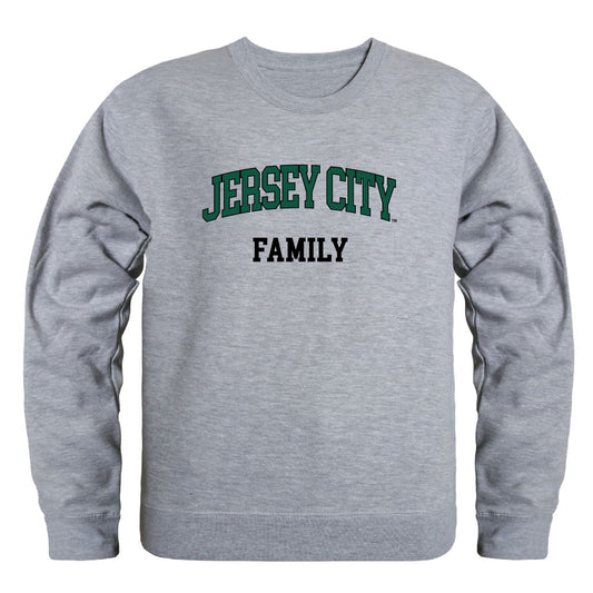 New Jersey City University Knights Family Fleece Crewneck Pullover Sweatshirt