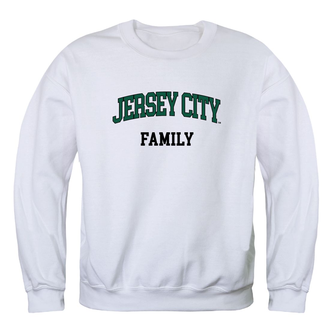 New Jersey City University Knights Family Fleece Crewneck Pullover Sweatshirt