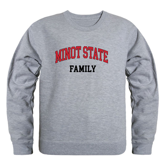 Minot State University Beavers Family Fleece Crewneck Pullover Sweatshirt