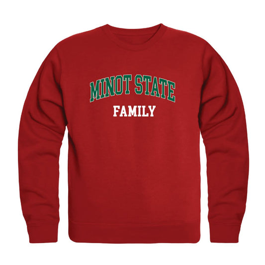 Minot State University Beavers Family Fleece Crewneck Pullover Sweatshirt