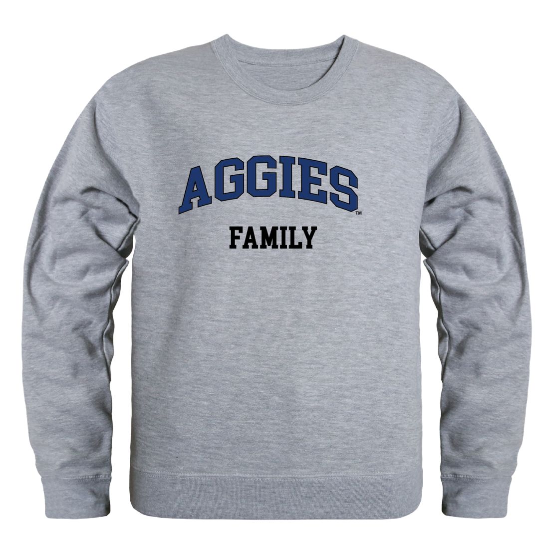 North Carolina A&T State University Aggies Family Fleece Crewneck Pullover Sweatshirt