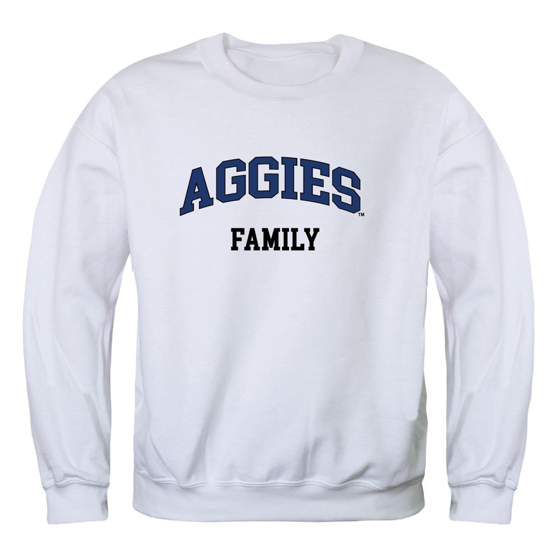 North Carolina A&T State University Aggies Family Fleece Crewneck Pullover Sweatshirt