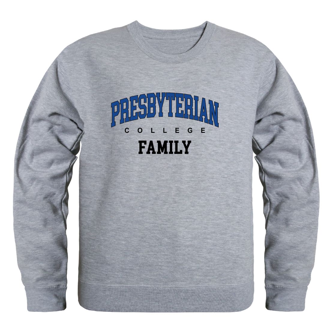 Presbyterian College Blue Hose Family Fleece Crewneck Pullover Sweatshirt