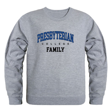Presbyterian College Blue Hose Family Fleece Crewneck Pullover Sweatshirt