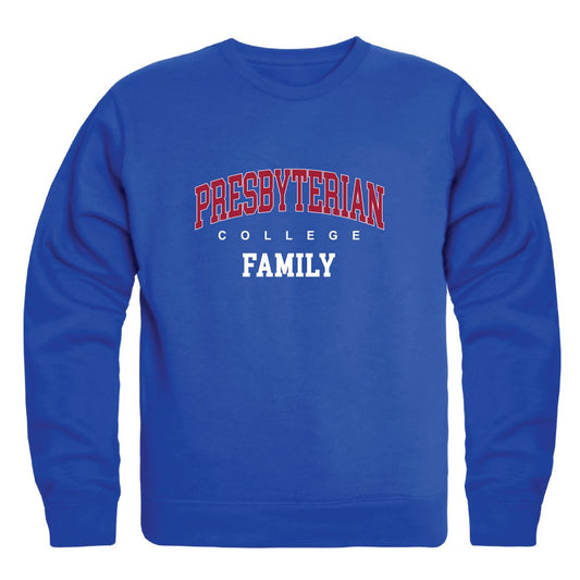 Presbyterian College Blue Hose Family Fleece Crewneck Pullover Sweatshirt