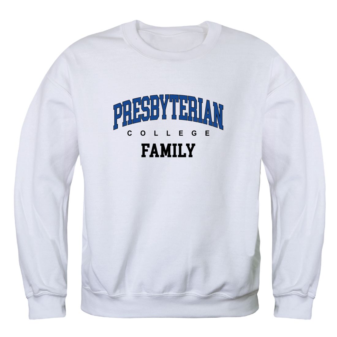Presbyterian College Blue Hose Family Fleece Crewneck Pullover Sweatshirt